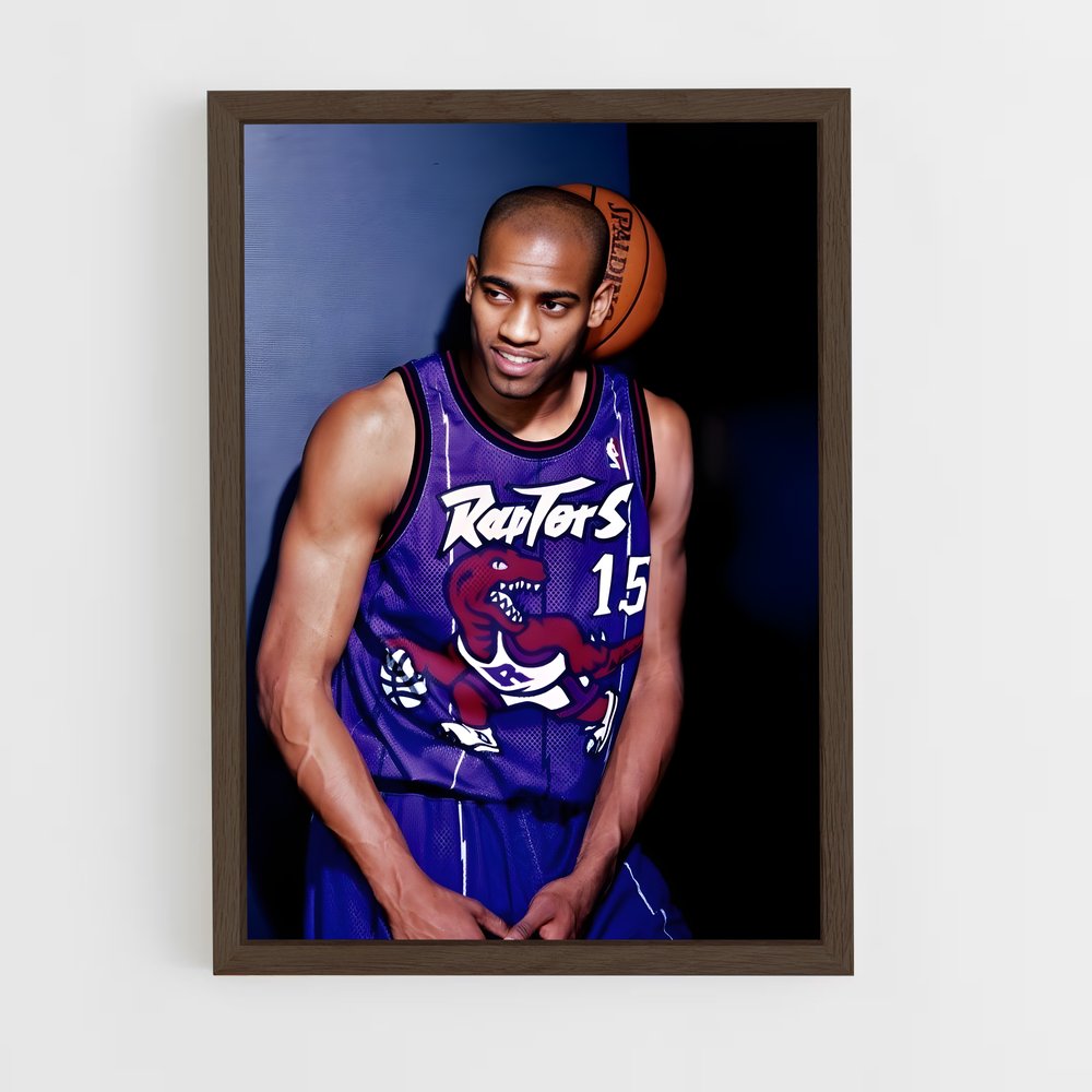 Poster Vince de carter – affiche Basketball (vue 5)